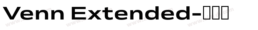 Venn Extended字体转换